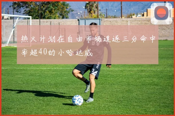 热火计划在自由市场追逐三分命中率超40的小哈达威